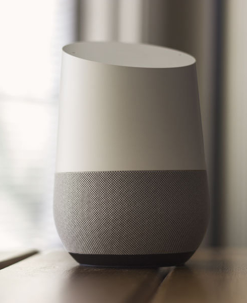 Google_Home_sitting_on_table